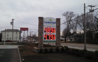 Cumberland Farms Price Sign