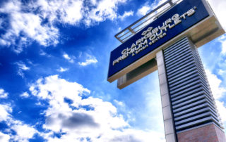 Simon Premium Outlets Pylon Sign