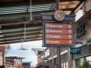 Simon Premium Outlets Wayfinding Signage